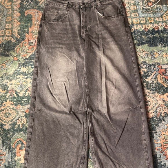 Jaded London Grey Baggy Jeans Size 30 - Picture 1 of 2
